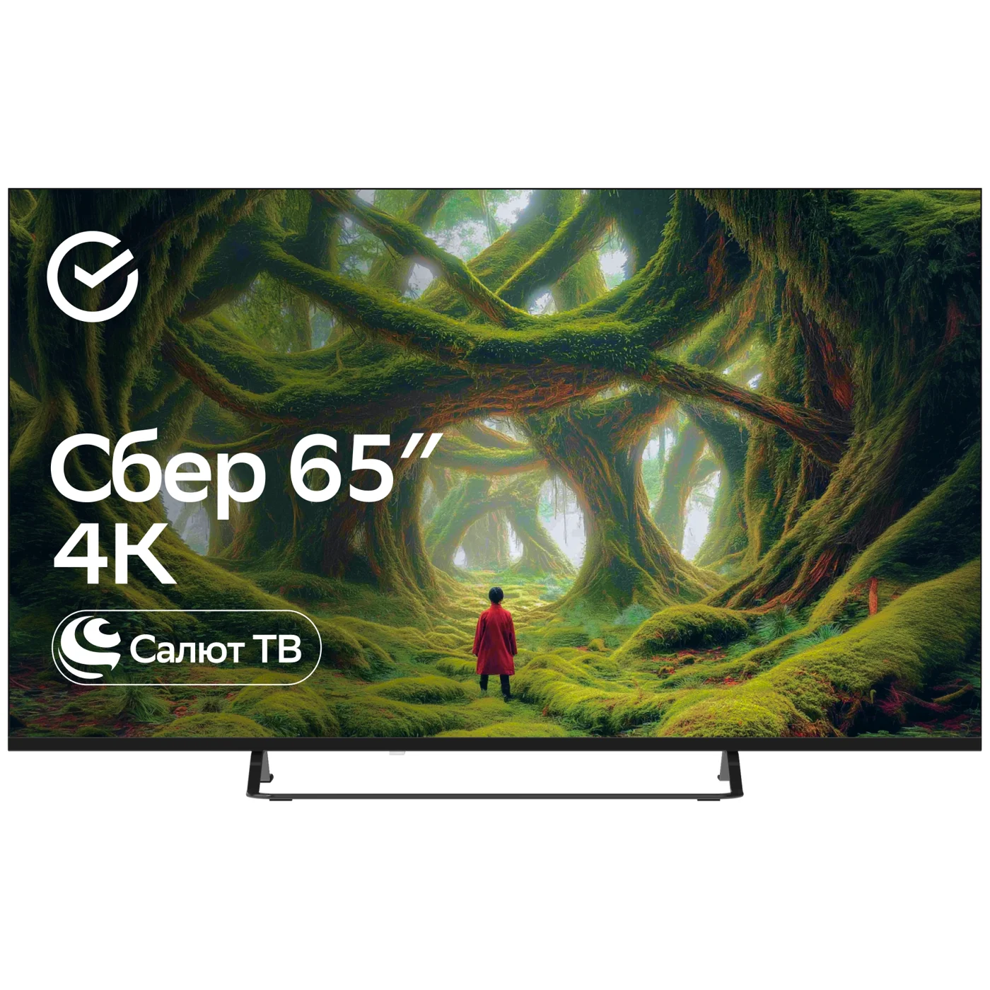 Телевизор Sber SDF SDX-65U5500MBB черный