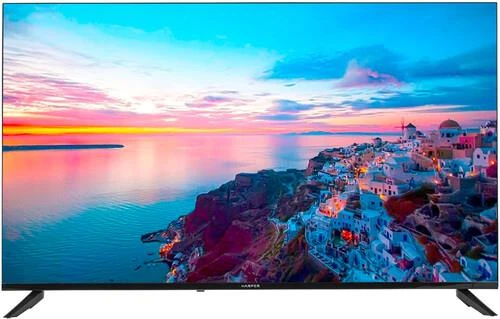 50" (126 см) Телевизор Harper 50Q695TS черный