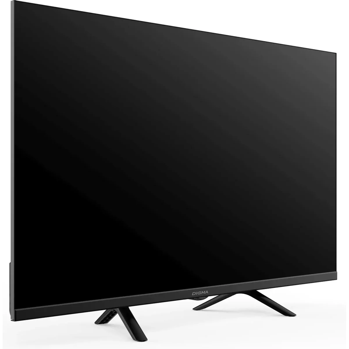 Телевизор Digma DM-LED32SBB36 Metal черный/черный