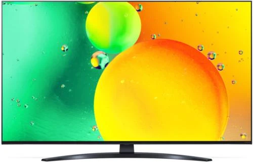 50" (127 см) Телевизор LG 50NANO766QA черный