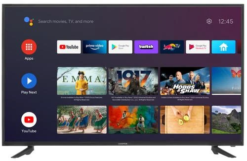 55" (139 см) Телевизор Harper 55U660TS черный