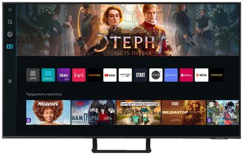 55" (138 см) Телевизор Samsung UE55DU8500UXRU серый