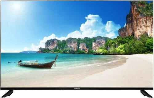 50" (127 см) Телевизор Harper 50U695TS черный