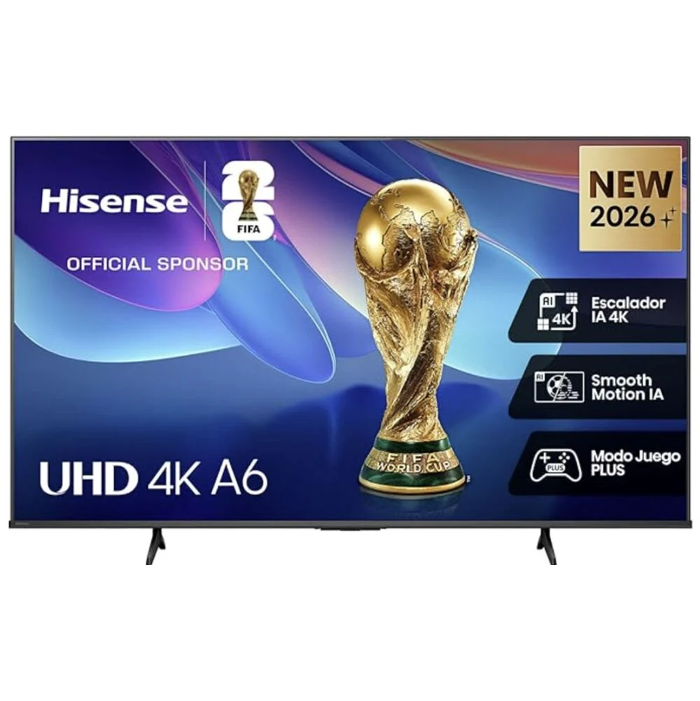 Телевизор Hisense 50A6S черный