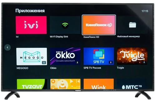 40" (101 см) Телевизор Harper 40F660TS черный