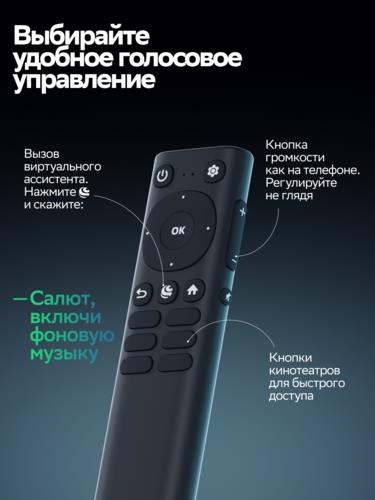 32" (80 см) Телевизор Sber SDX-32H3113 черный