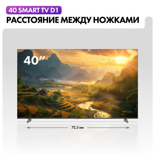 40" (101 см) Телевизор Haier 40 Smart TV D1 черный