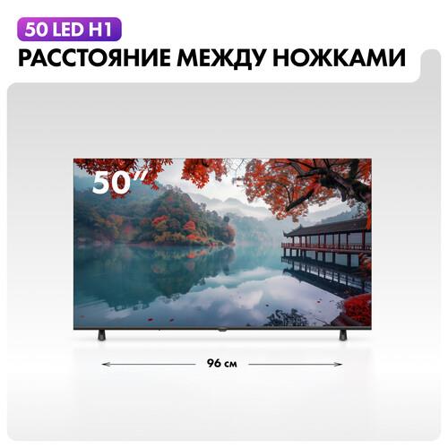 50" (127 см) Телевизор Haier 50 LED H1 черный