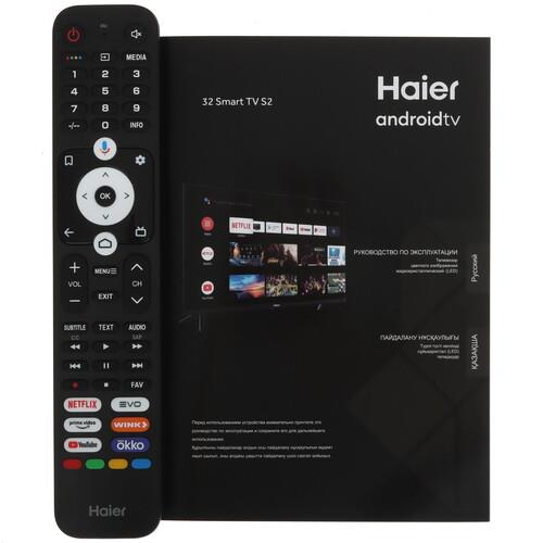 32" (81 см) Телевизор Haier 32 Smart TV S2 черный