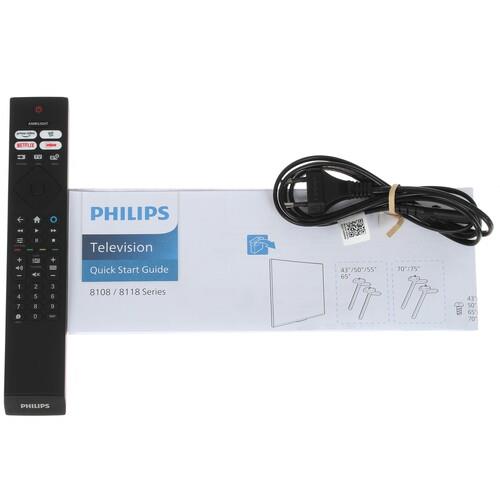 43" (108 см) Телевизор Philips 43PUS8108/60 черный