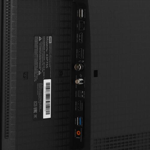 43" (109 см) Телевизор TCL 43P755 черный