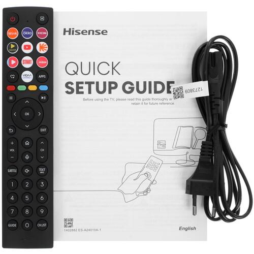 43" (109 см) Телевизор Hisense 43E7NQ черный
