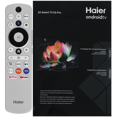 55" (139 см) Телевизор Haier 55 Smart TV S2 PRO черный