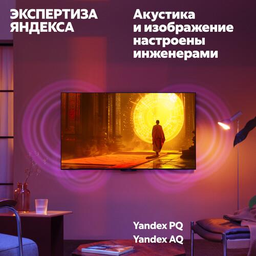 43" (108 см) Телевизор Яндекс ТВ Станция с Алисой YNDX-00093 черный