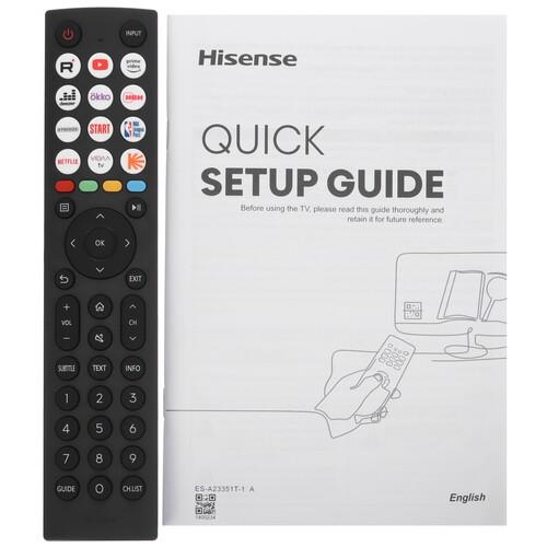 40" (101 см) Телевизор Hisense 40A4N черный
