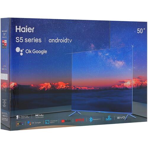 50" (127 см) Телевизор Haier 50 Smart TV S5 синий