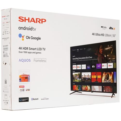 55" (139 см) Телевизор Sharp 55FN2EA черный