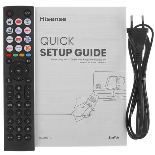 50" (127 см) Телевизор Hisense 50E7KQ черный