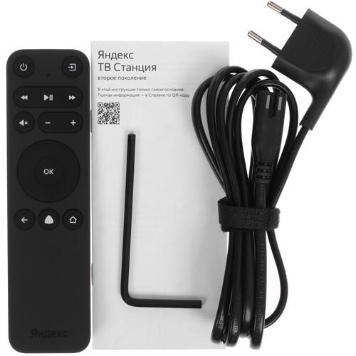 50" (127 см) Телевизор Яндекс ТВ Станция с Алисой YNDX-00094 черный