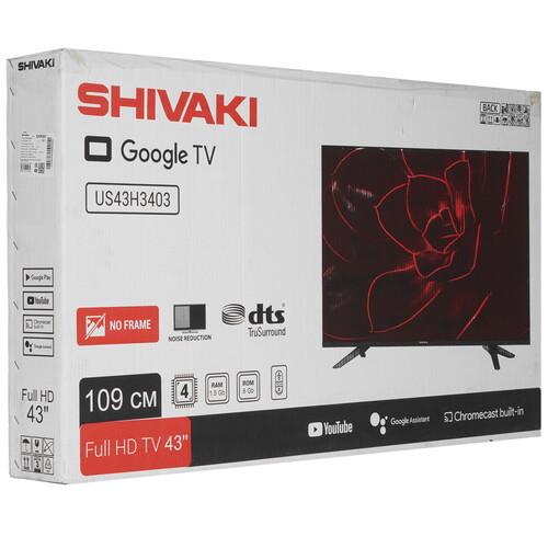 43" (109.2 см) Телевизор Shivaki US43H3403 серебристый