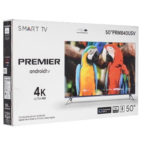 50" (127 см) Телевизор Premier 50PRM840USV черный