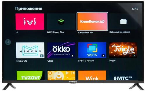 43" (109 см) Телевизор Hyundai H-LED43FU7001 черный