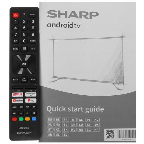 55" (139 см) Телевизор Sharp 55FP1EA серебристый