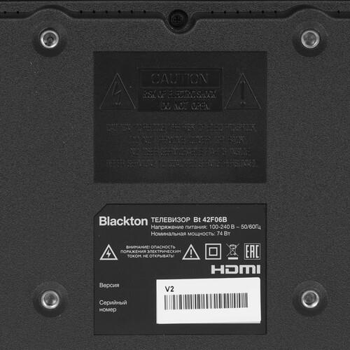 42" (107 см) Телевизор Blackton Bt 42F06B черный