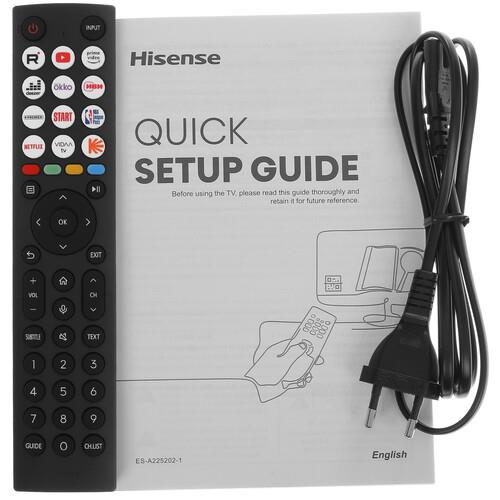 50" (127 см) Телевизор Hisense 50A6K черный