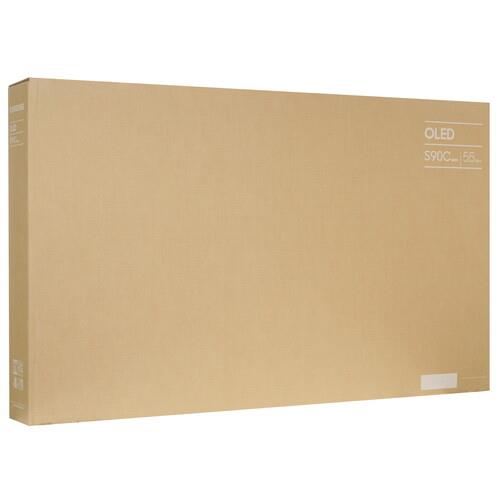 55" (138 см) Телевизор Samsung QE55S90CAUXRU черный