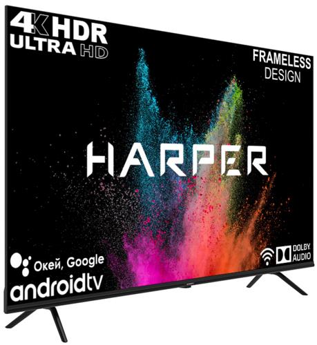 55" (138 см) Телевизор Harper 55U770TS черный