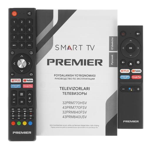 43" (109.22 см) Телевизор Premier 43PRM840USV черный