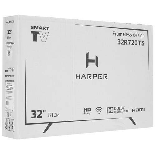 32" (81 см) Телевизор Harper 32R720TS черный