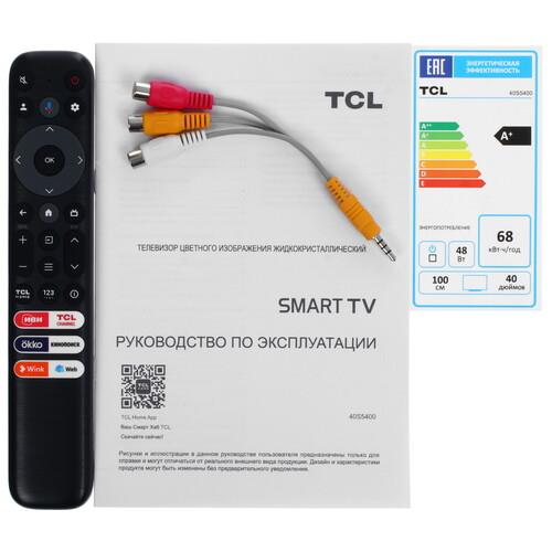 40" (101 см) Телевизор TCL 40S5400 черный