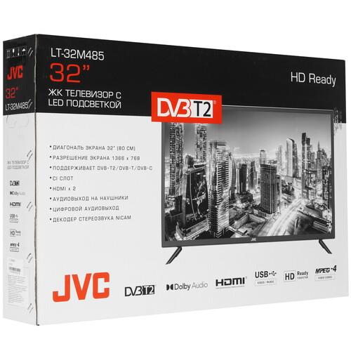 32" (80 см) Телевизор JVC LT-32M485 черный