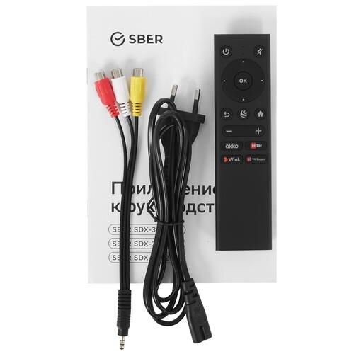 32" (80 см) Телевизор Sber SDX-32H2124 черный