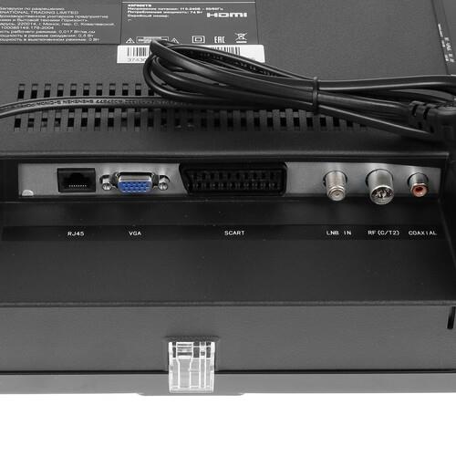 43" (108 см) Телевизор Harper 43F660TS черный