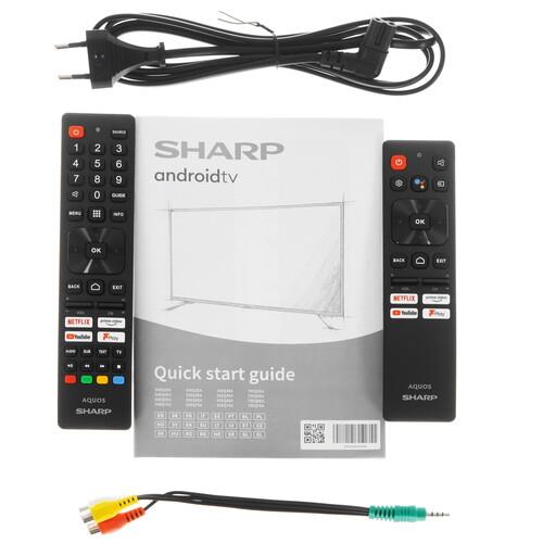 50" (126 см) Телевизор Sharp 50EQ4EA серебристый