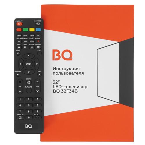 32" (81 см) Телевизор BQ 32F34B черный