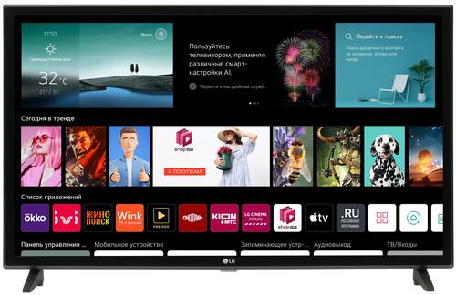 32" (80 см) Телевизор LG 32LM576BPLD черный