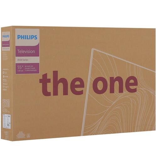 55" (139 см) Телевизор Philips 55PUS8519/60 серебристый