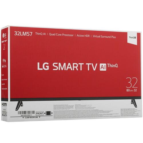 32" (80 см) Телевизор LG 32LM576BPLD черный