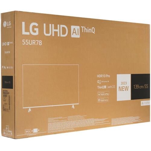 55" (138 см) Телевизор LG 55UR78009LL черный