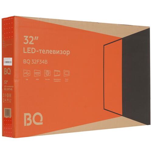 32" (81 см) Телевизор BQ 32F34B черный
