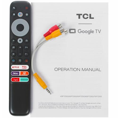 55" (139 см) Телевизор TCL 55P725G серый