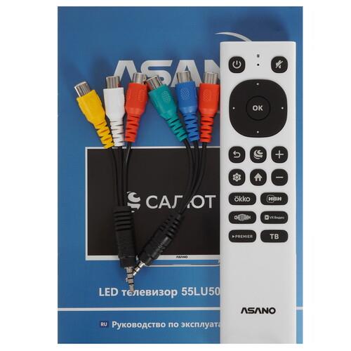 55" (138 см) Телевизор Asano 55LU5030T черный