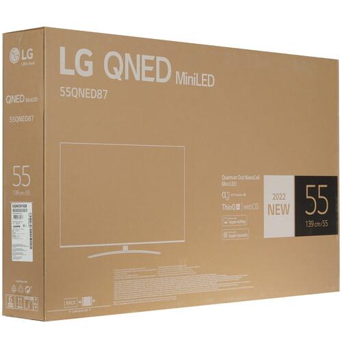 55" (139 см) Телевизор LG 55QNED876QB серый