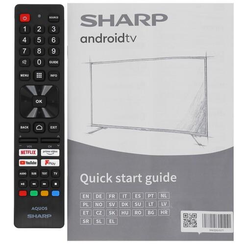 50" (126 см) Телевизор Sharp 50FL1EA черный