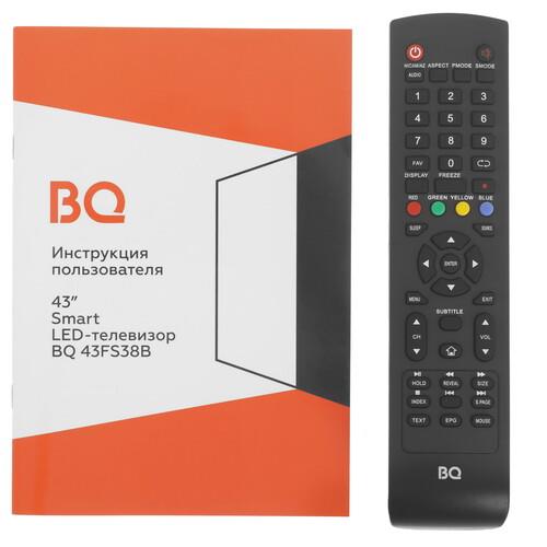 43" (109 см) Телевизор BQ 43FS38B черный