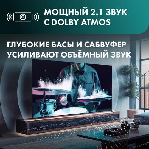 55" (139 см) Телевизор Hisense 55U7NQ черный